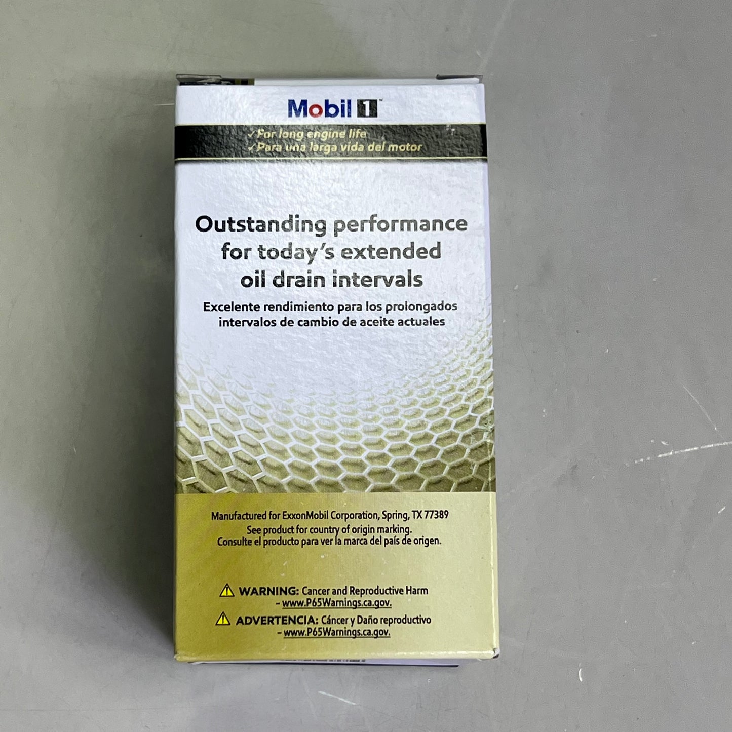 MOBIL 1 Engine Oil Filter Protection For 20,000 Miles M1C-257A