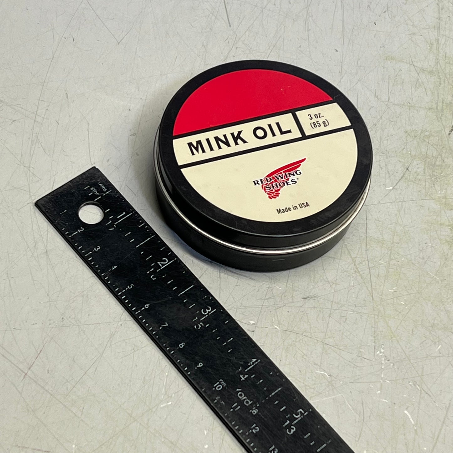 RED WING SHOES Mink Oil Leather Care Product Condition MADE IN USA 3oz 97105