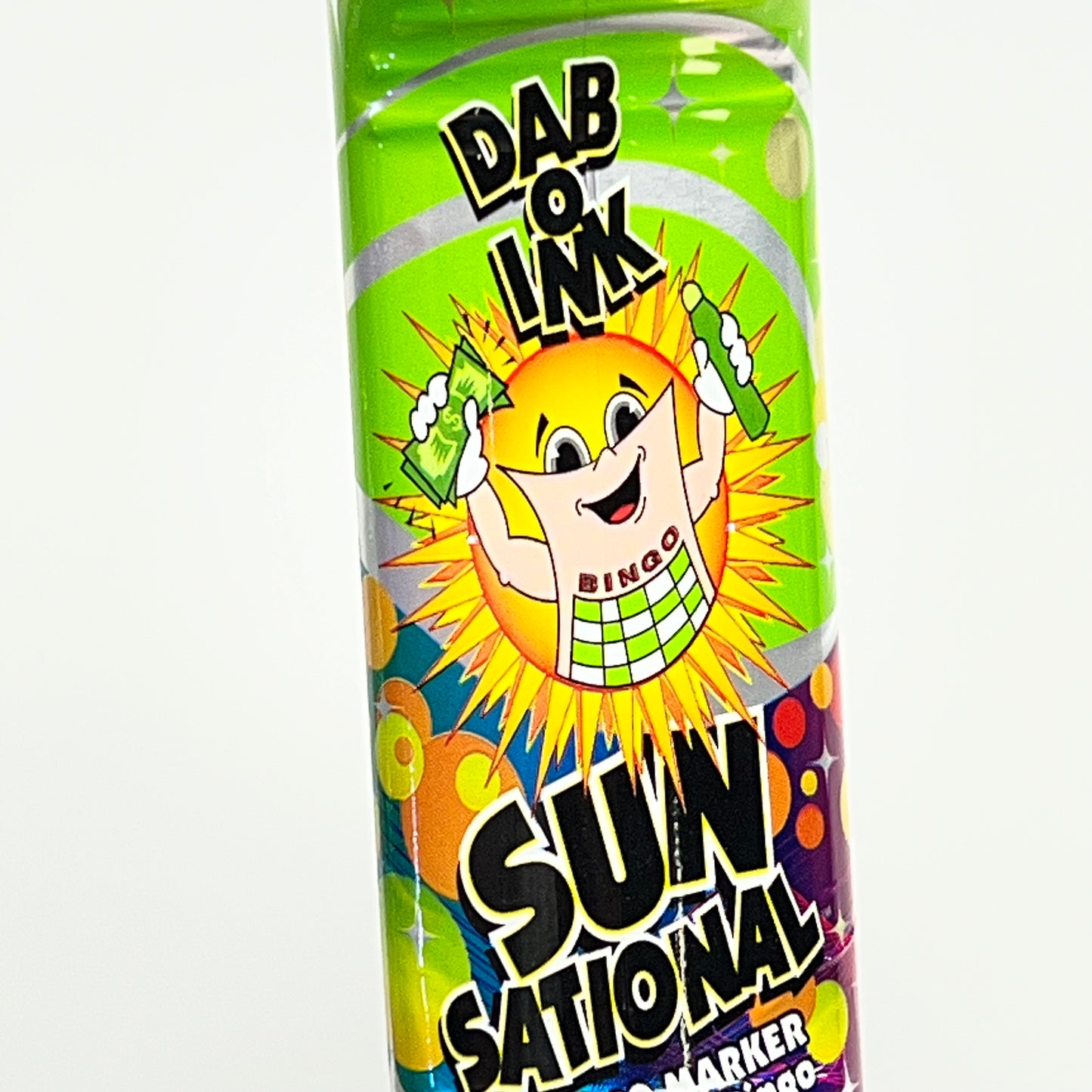 DAB O INK (12 PACK) Sunsational Bingo Marker Bright Ink 43ml/1.4 oz Lime C26