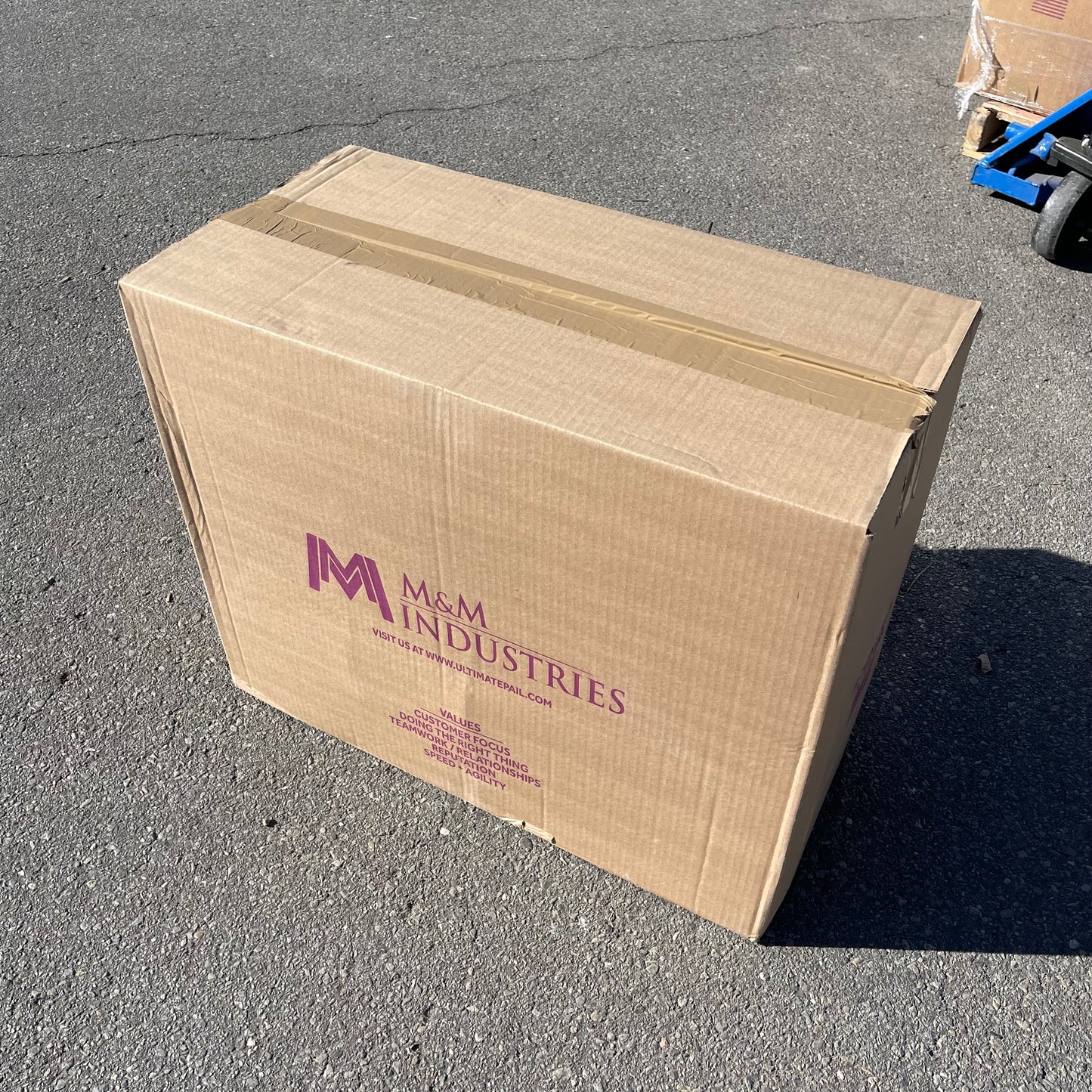 ZA@ M&M INDUSTRIES (3 PACK) Life Latch Liquid Container 5 Gal White, Made in USA