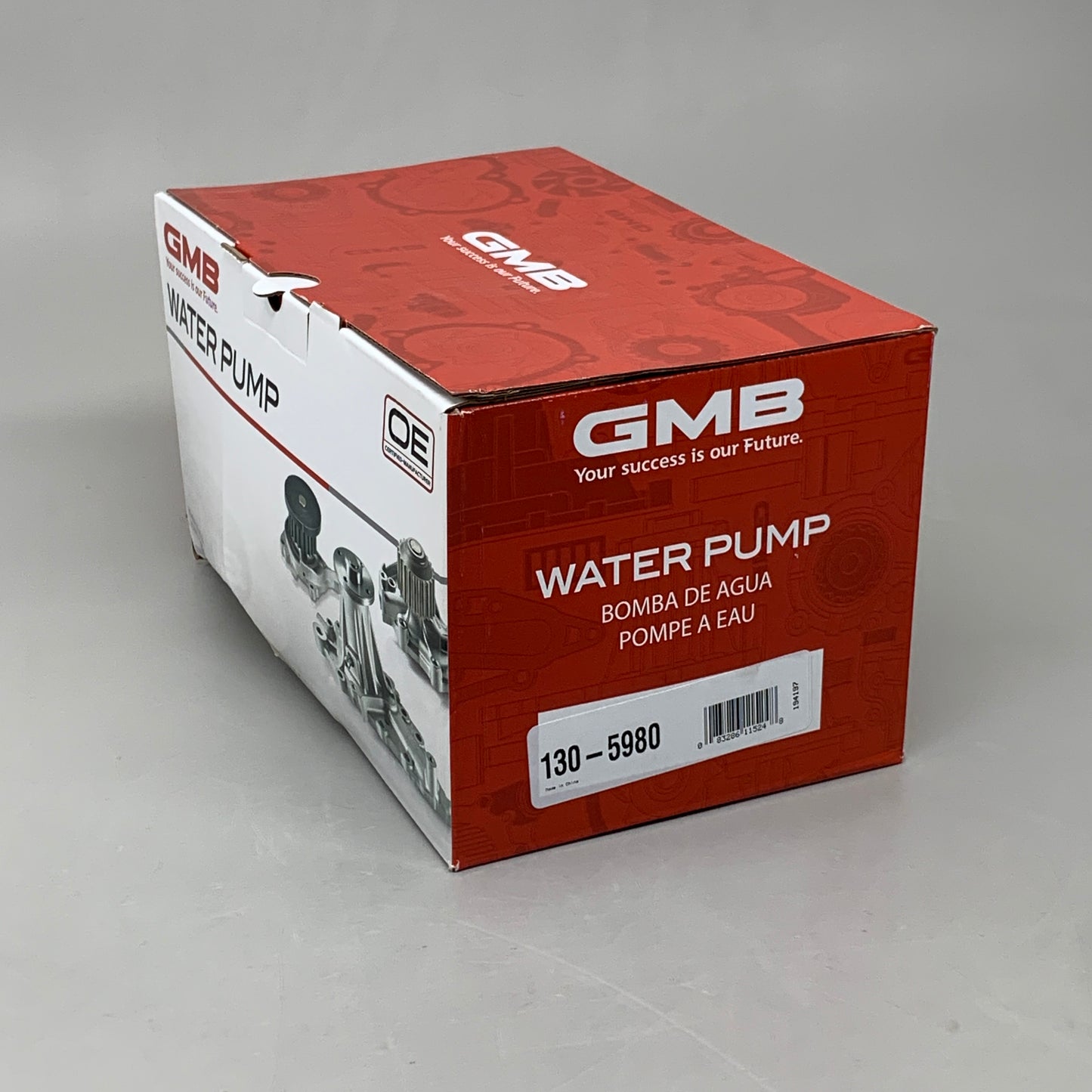 GMB Engine Water Pump for Chevrolet/GMC Vehicles 194197 130-5980