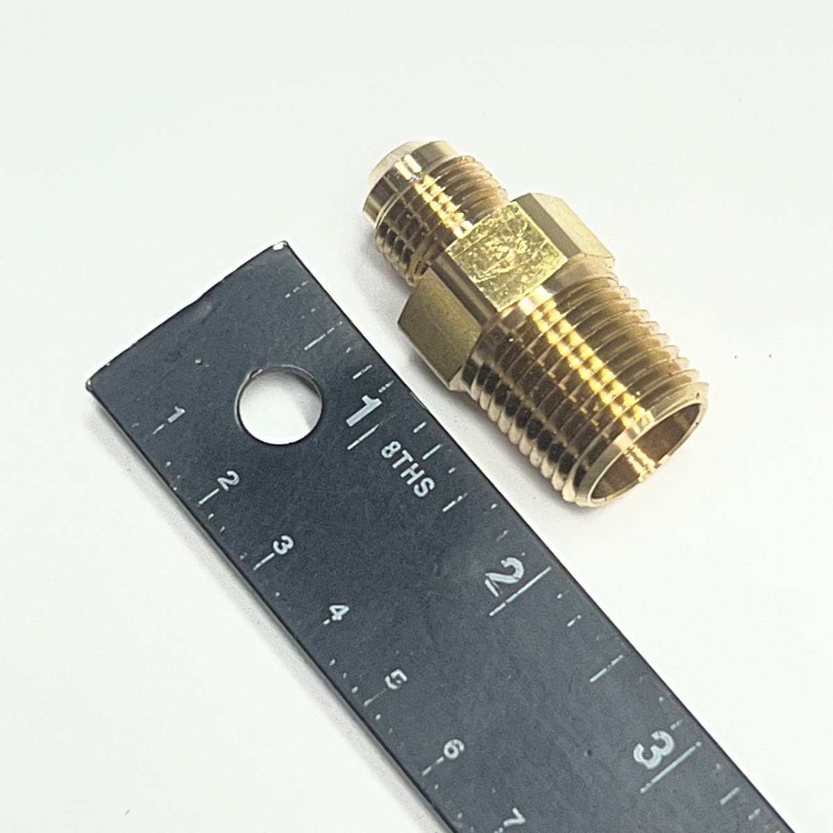 CUI (50 PACK) Heavy Duty Adaptor 3/8" Flare X 1/2" Male Pipe Brass U1-6DLS