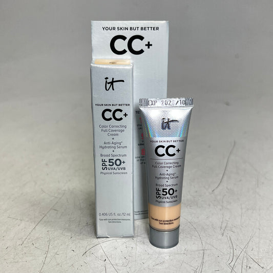 IT COSMETICS Cc+ Cream Full Coverage Correcting Foundation W/Spf 50+.406oz Fair