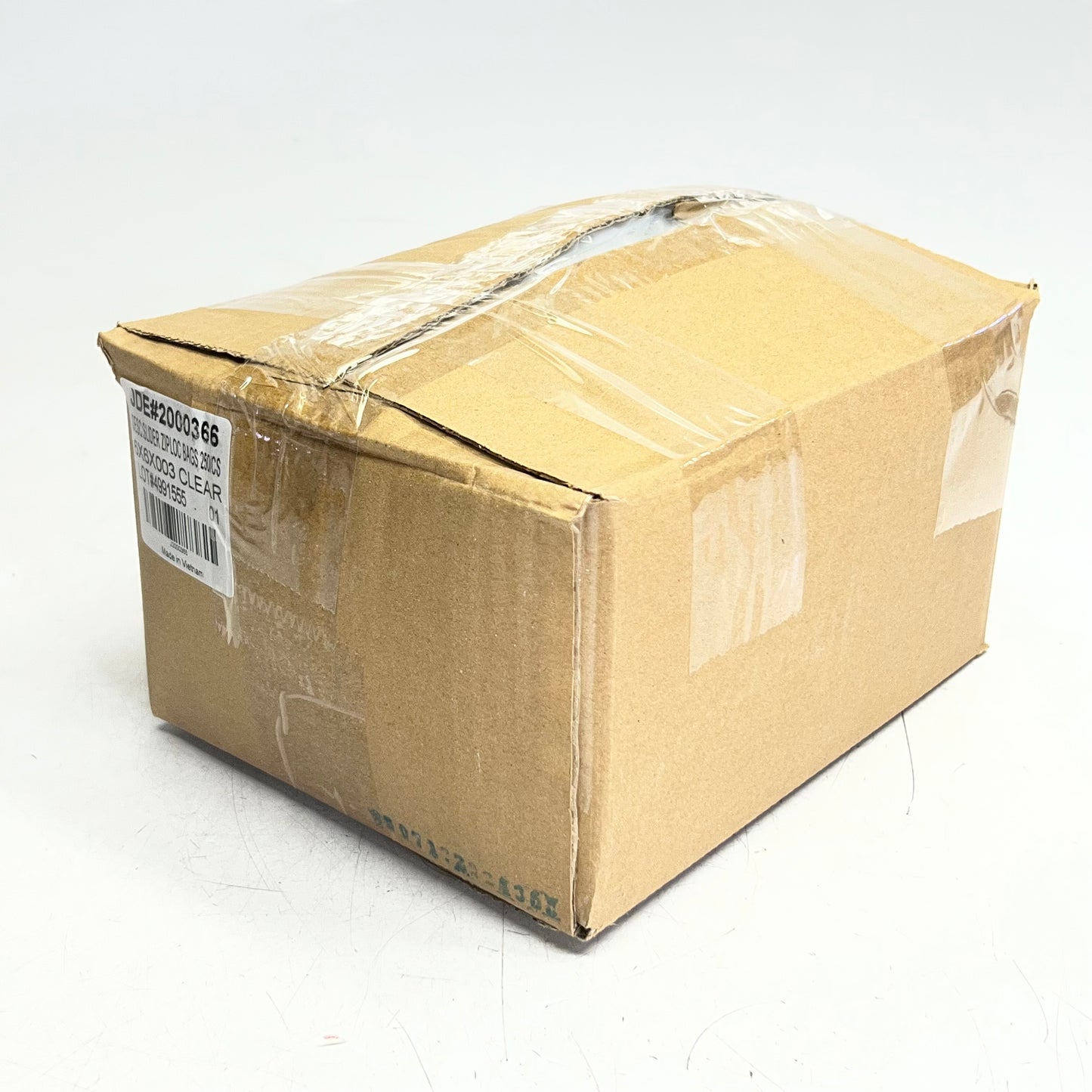 ZA@ INDUSTRIAL (250 PACK) Slider Top Bags 6" x 6" Clear 2000366 A