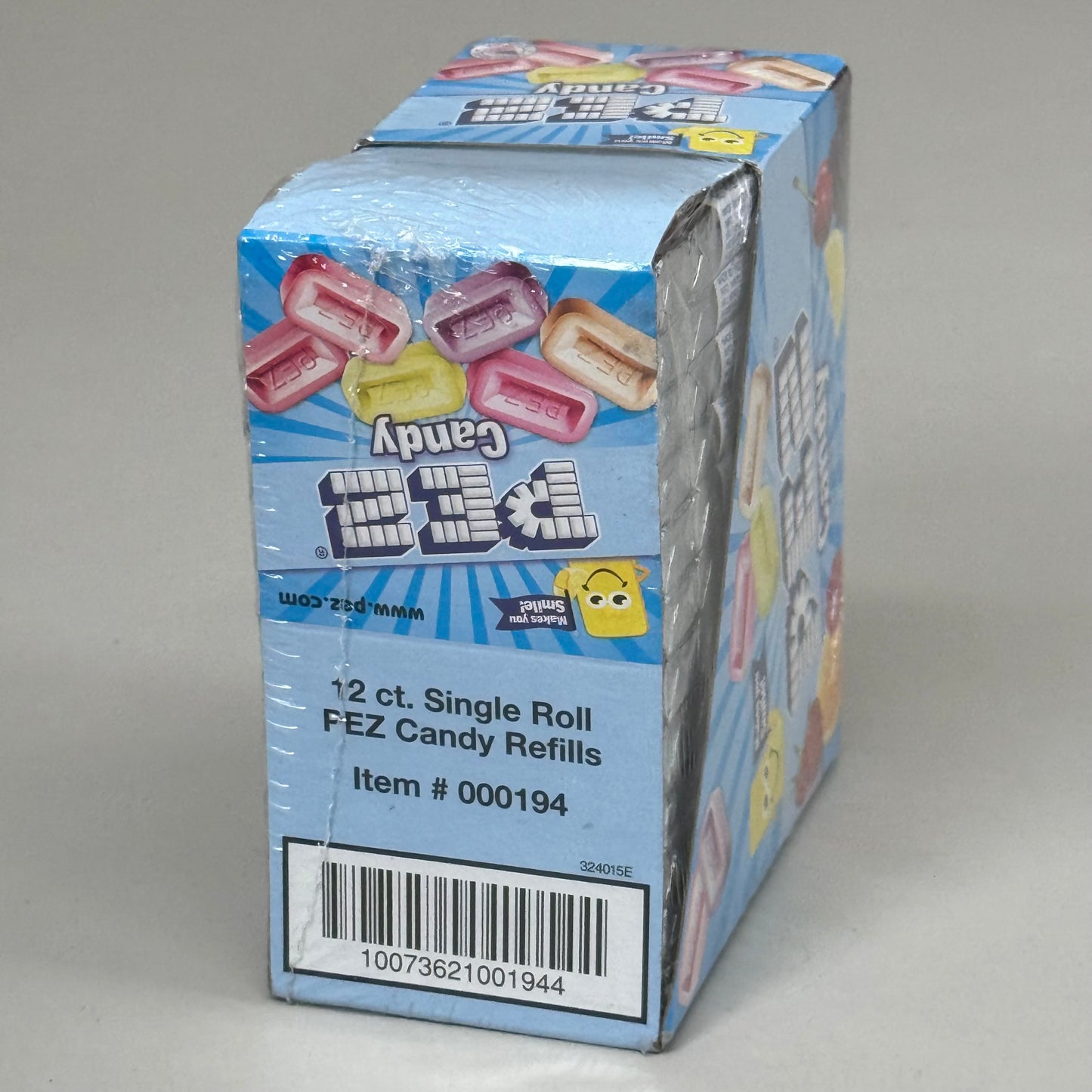 PEZ (72 PACK)Single Roll Pez Candy Refills Assorted 3 Flavors BB 06/29 000194