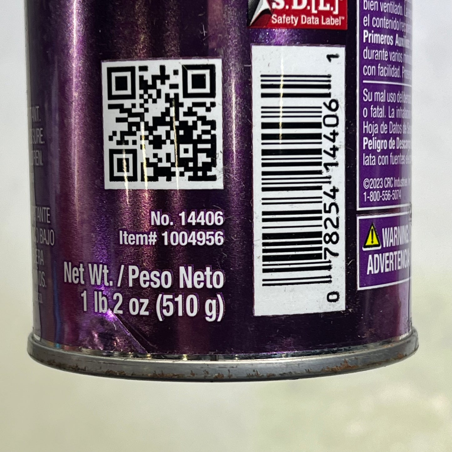 CRC (2 PACK) Hydro Force All Purpose Degreaser Aerosol Spray 1 Lb 2 Oz 1004956