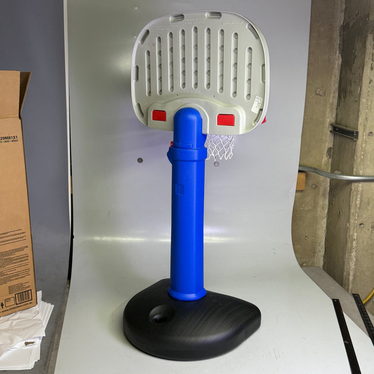 ZA@ LITTLE TIKES TotSports Easy Score Adjustable Kid’s Basketball Set 612329M81X1 C