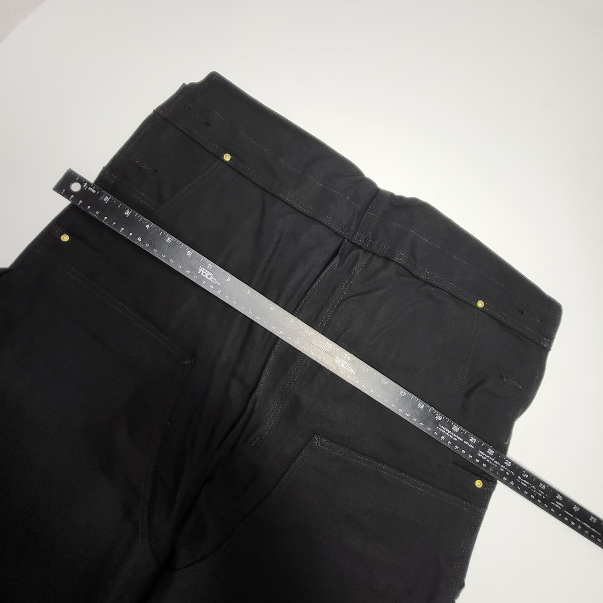 CARHARTT Iconic R01 Duck Rib Overall Wind Fighter Relaxed Fit 40x34 Black 102776-001