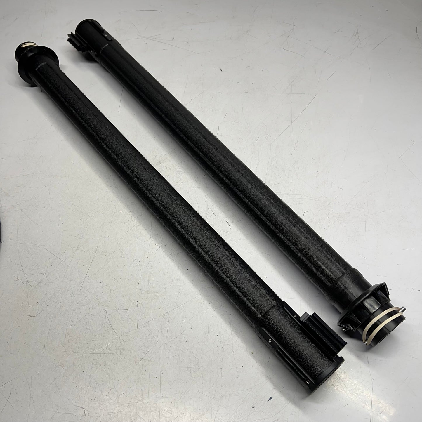 VESTIL (SET OF 2) Retractable Safety Crowd Control Barrier Kit 6.5' 196Y90