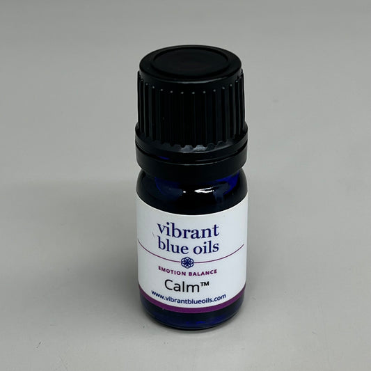 VIBRANT BLUE OILS Therapeutic Emotional Balance Calm Organic Essential Oil 5 mL