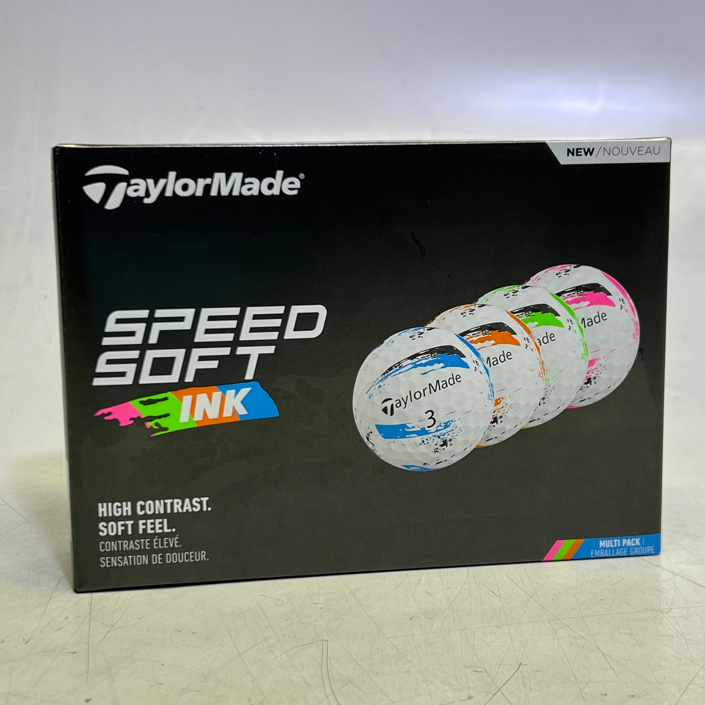 TAYLORMADE (12 PACK) Speed Soft INK Golf Balls