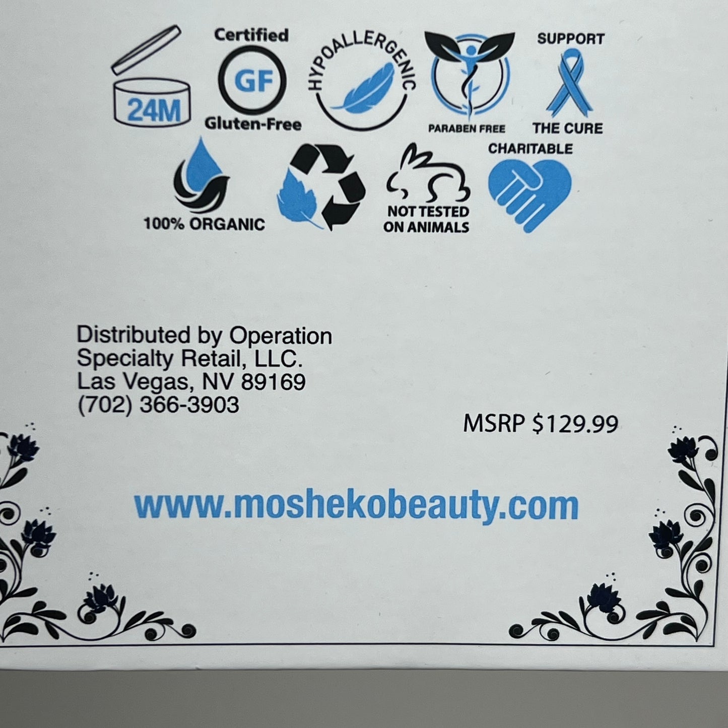 ZA@ MOSHEKO Dead Sea Minerals Enrich Purifying Cleansing Toner Milk 4.00 fl oz BB 24 Months After Opening