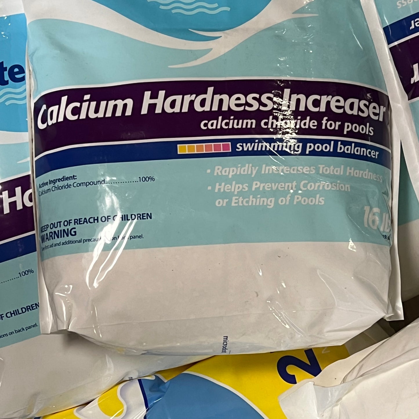 ZA@ Pallet of MIXED (16 Lb-25lb BAGS) ROBELLE CALCIUM POOL BALANCERS (AS-IS)