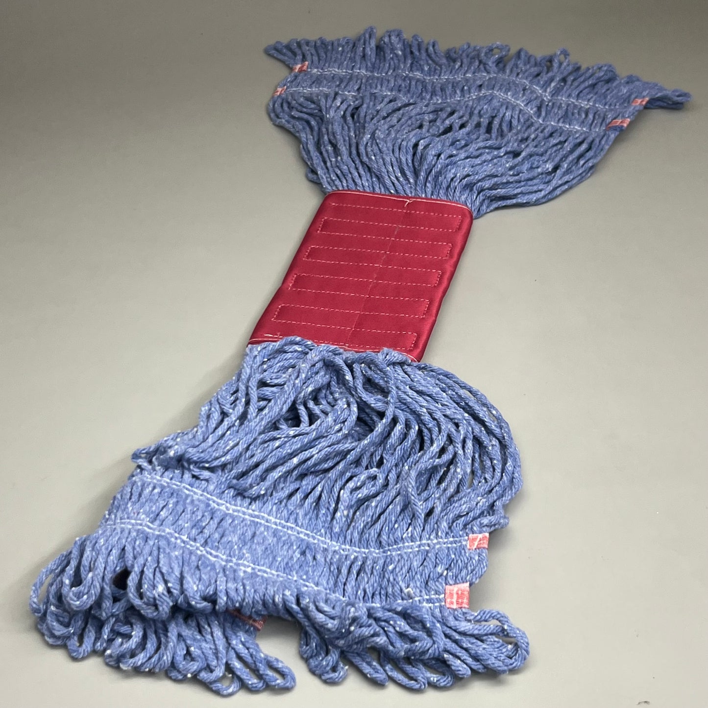 2PK Microfiber Wiping & Wet Mops 6"x36" Blue