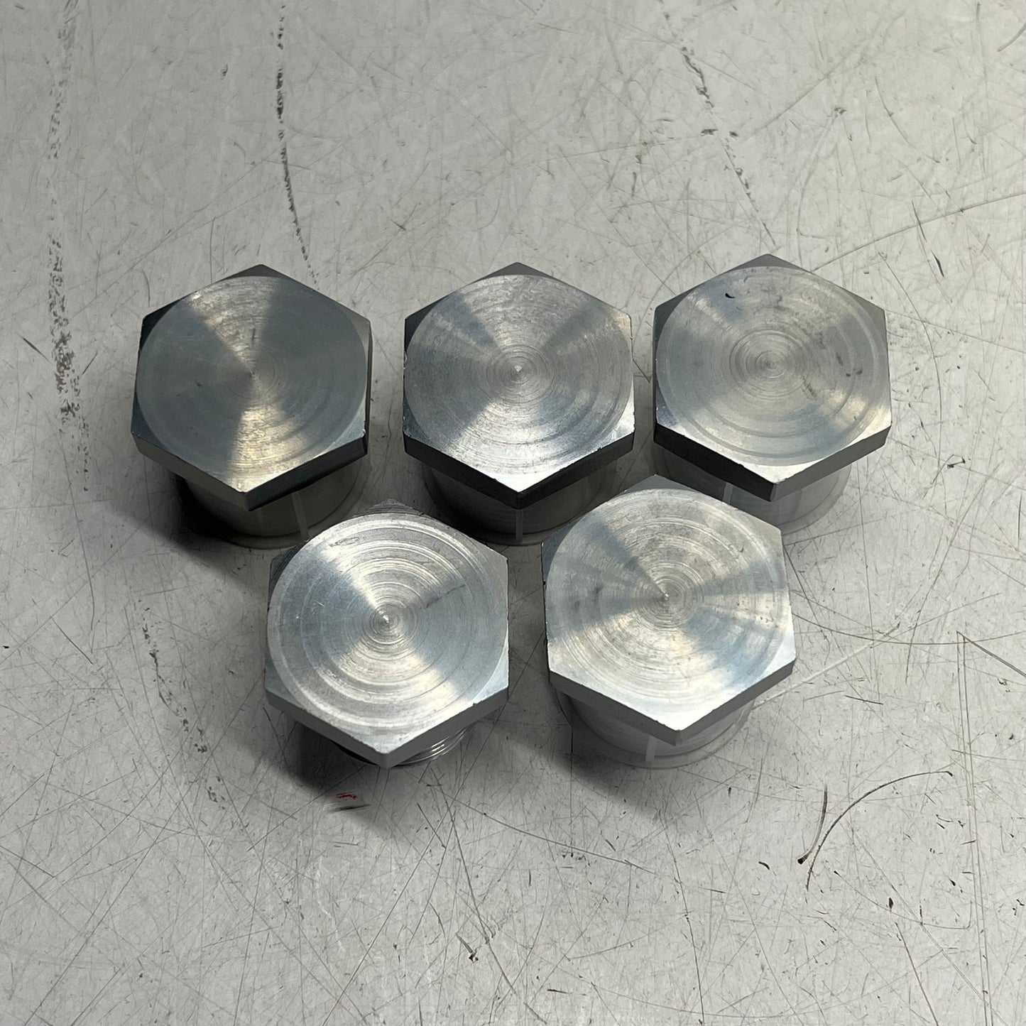 PARKER (5 PACK) Compression Tube Plug Steel 1-11" Thread Size PT-00309