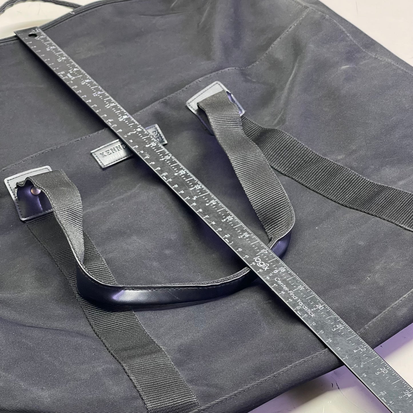 KENNETH COLE Travel/Overnight/Duffel Bag 22" x 22" x 10" Black