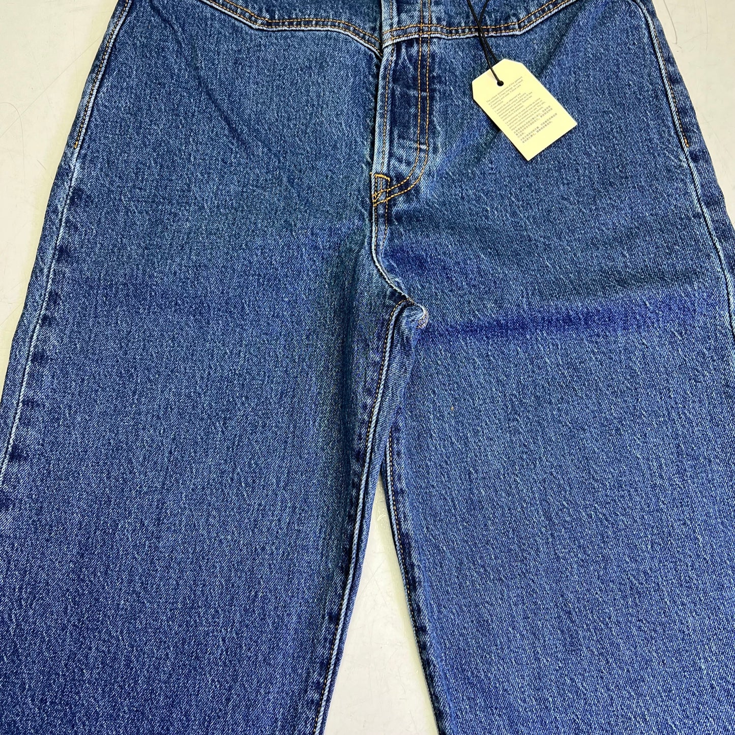 LEVIS Ribcage Western Yoke Jeans Women's Sz 29 x 27 Dark Wash 0049U0001