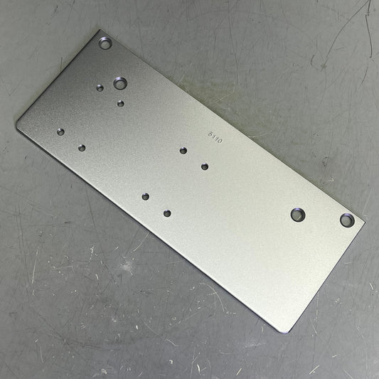 HAGER 5110 Drop Plate Par Mount Requires 2-1/2" (64mm) Top Rail Aluminum 061739