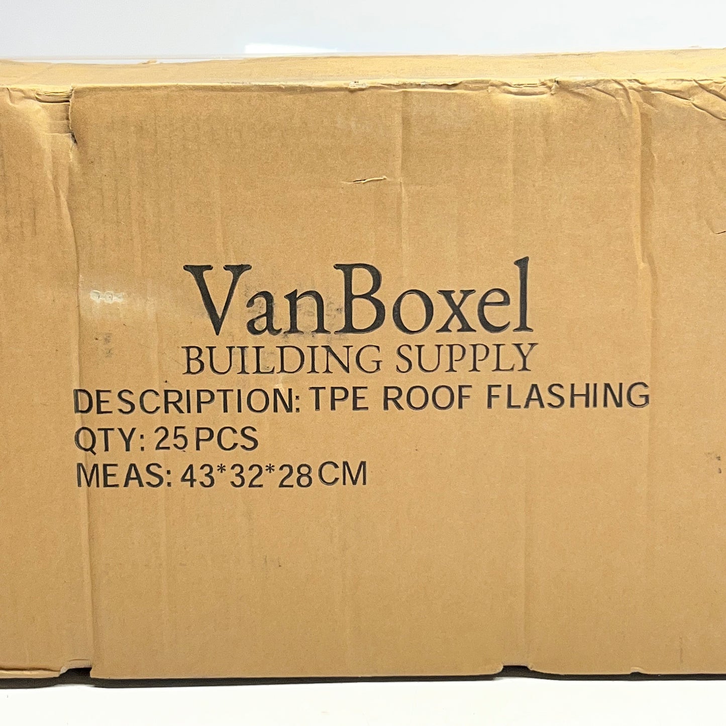VANBOXEL (25 PACK) High Temp Roof Pipe Flashing with Plastic Base 15"L x 12"W Black