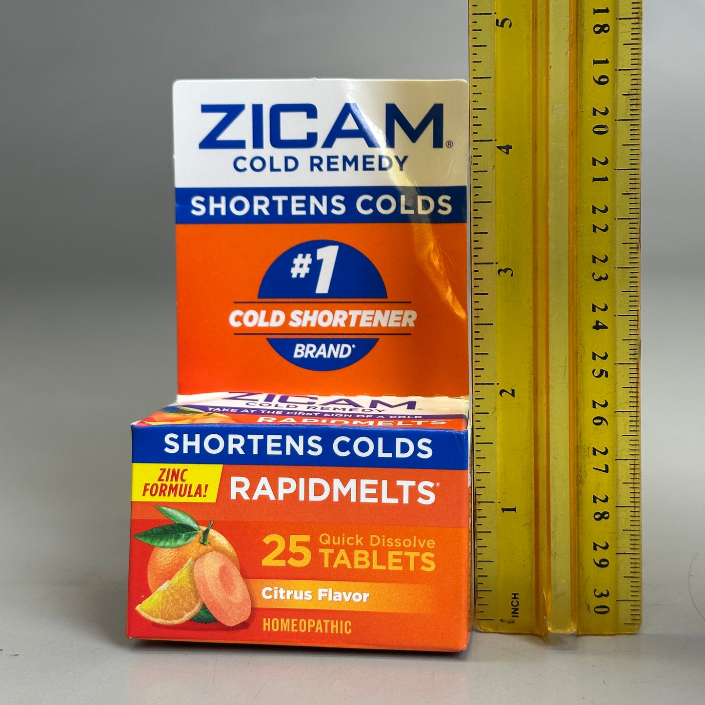 ZICAM Cold Remedy RapidMelts 25 Tablets Citrus Zinc Formula