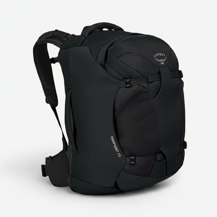 OSPREY Farpoint 55L Travel Pack Lockable Men's Adjustable fit Black 10003321