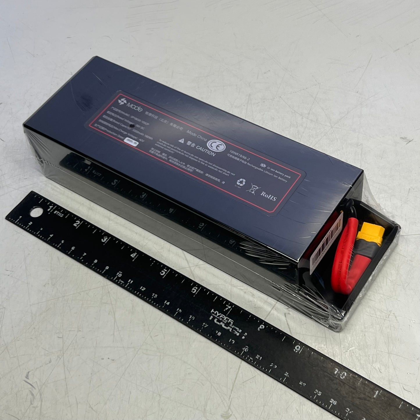 MODE Lithium Batterie 5000 mah Sz 9.5"L x 3"W SP18650-10S2P