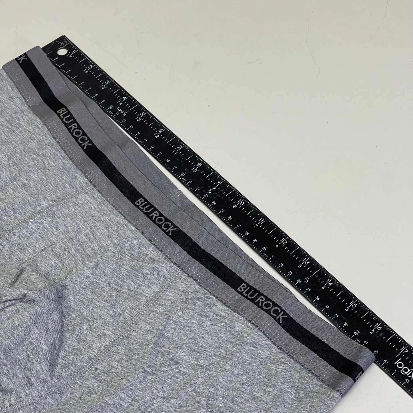 BLU ROCK COMFORT (3 PACK) Men's Tech Fabric For Comfort And Flex XL Grey