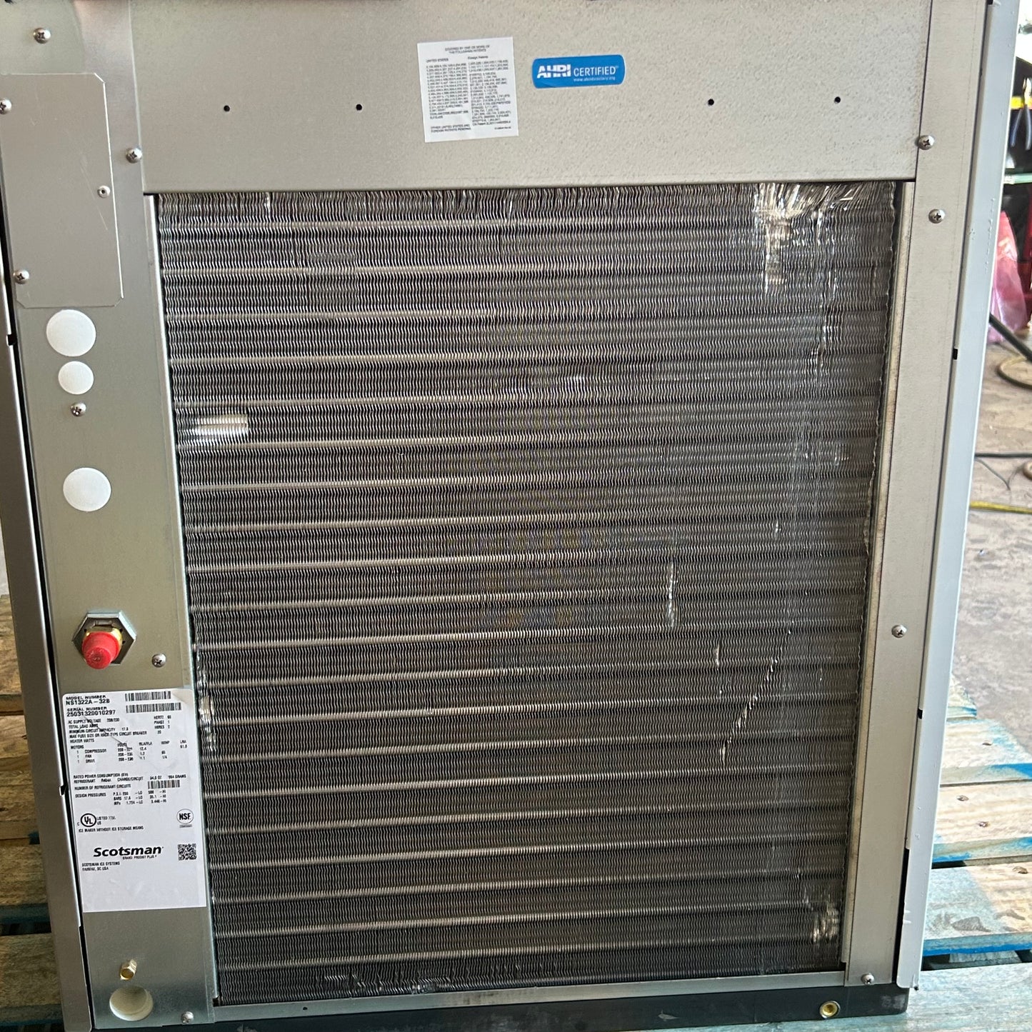 SCOTSMAN Prodigy Plus Nugget Style Ice Maker 27"x22.9"x24" NS1322A-32 (As-Is Damaged, See Images)