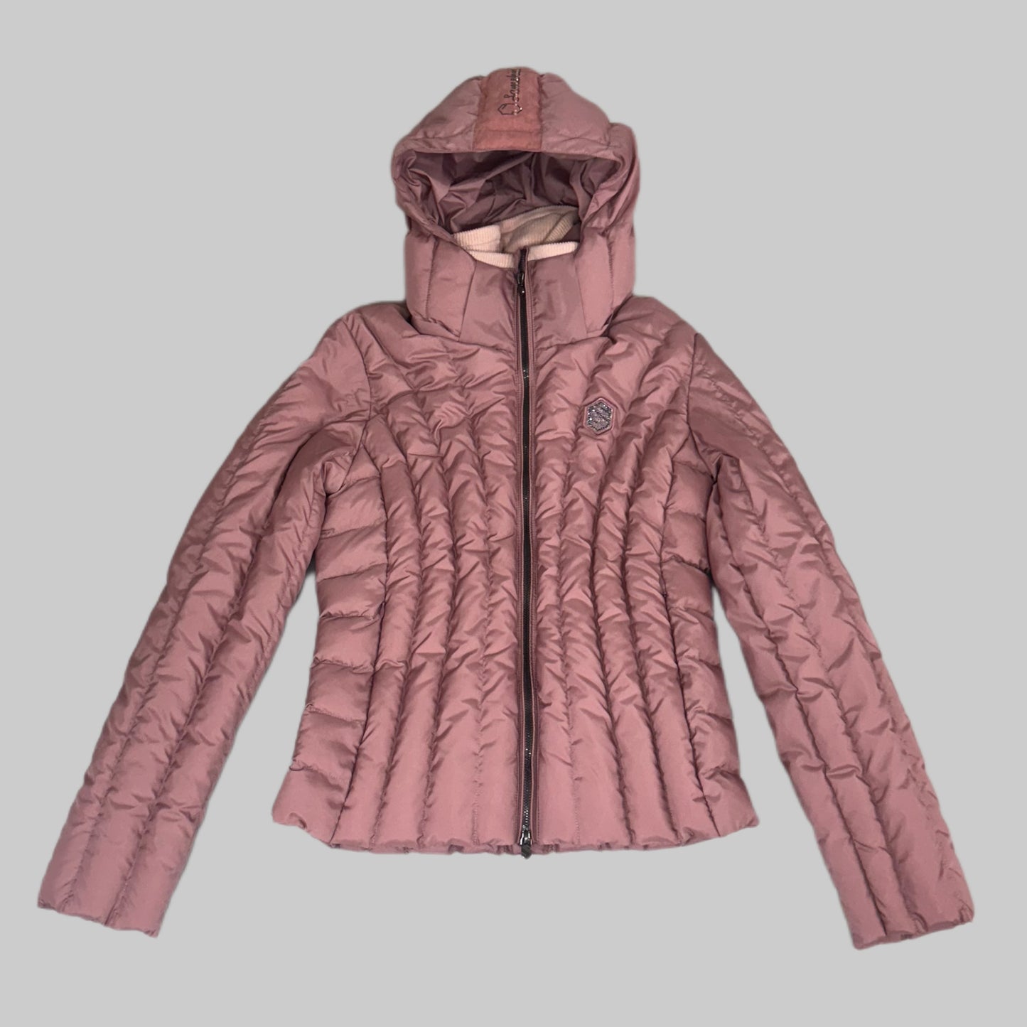 SAMSHIELD Courchevel Equestrian Winter Jacket Coat Women’s Sz S Blush Pink