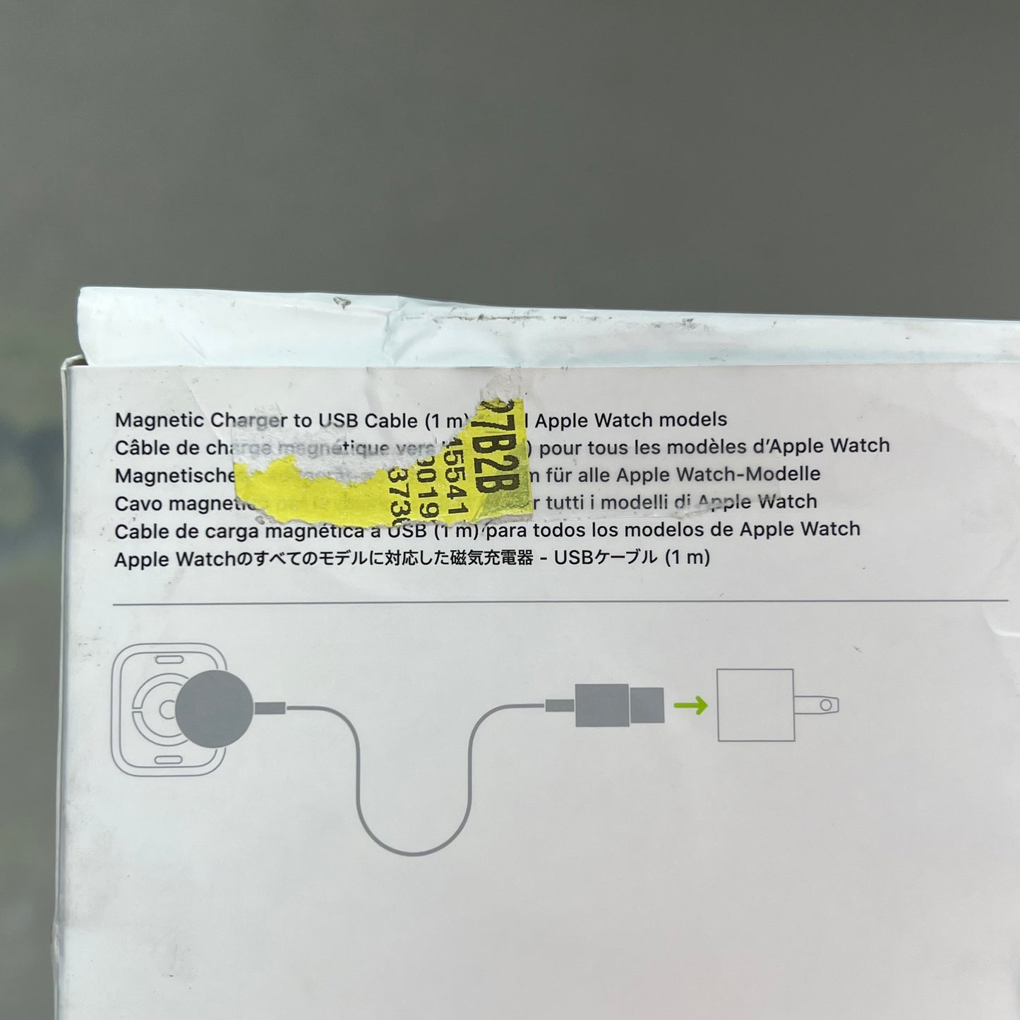 APPLE Watch Magnetic Charger To USB Cable (1M) White MX2E2AM/A (Return)