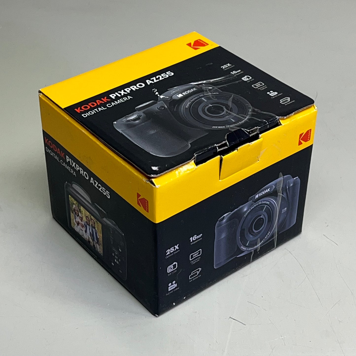 ZA@ KODAK PIXPRO Astro Zoom Digital Camera 25X Optical Zoom Black AZ255 Like New