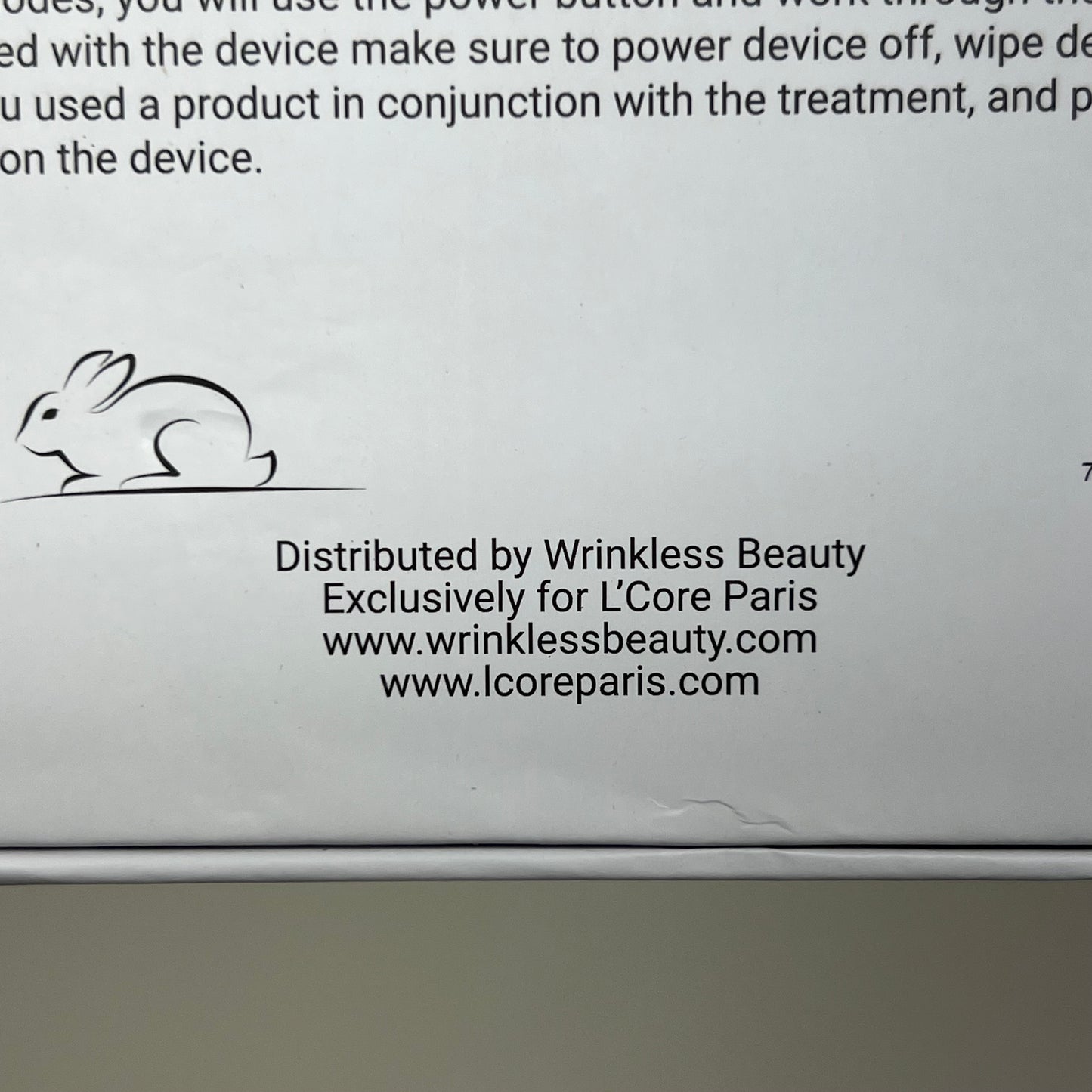 ZA@ L'CORE Wrinkless Neck Innovating Clinical Beauty LED Light Therapy Retail $2000