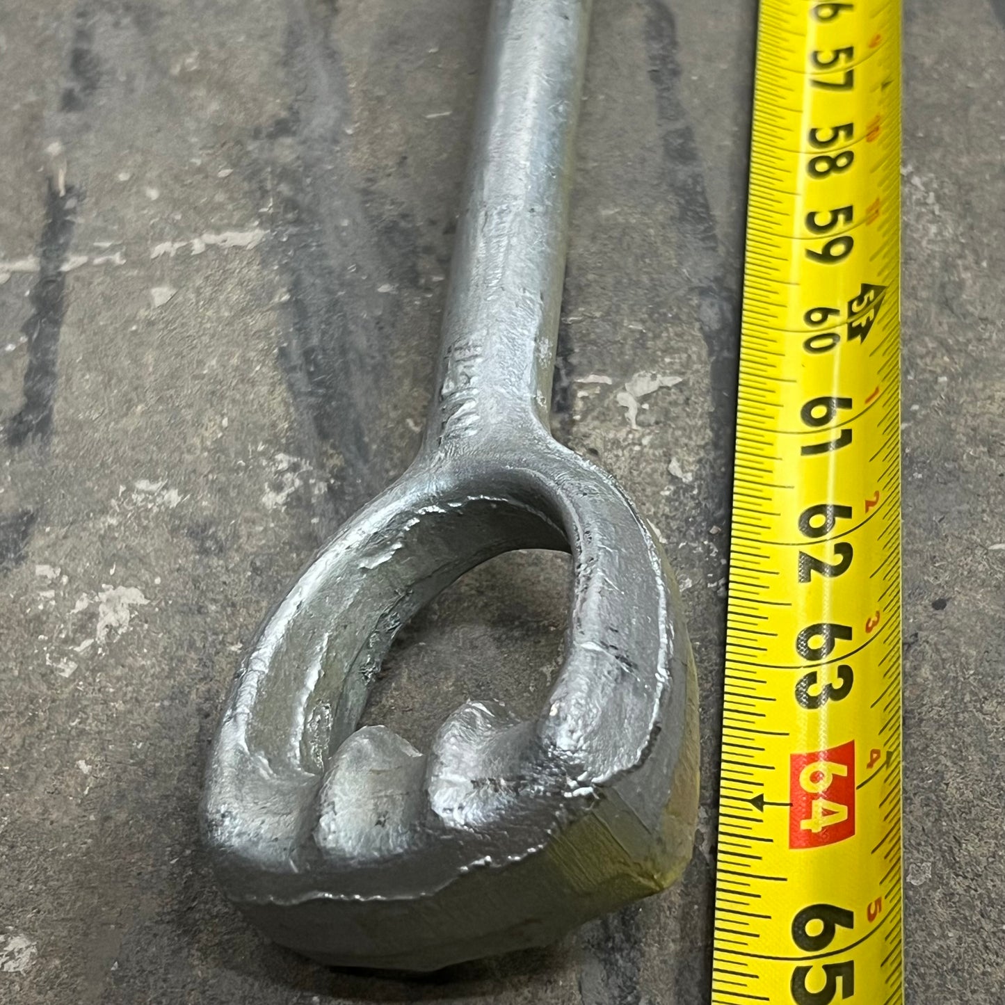 MACLEAN No Wrench Anchor Rod 3/4" x 66" Galvanized Steel J6526WCA