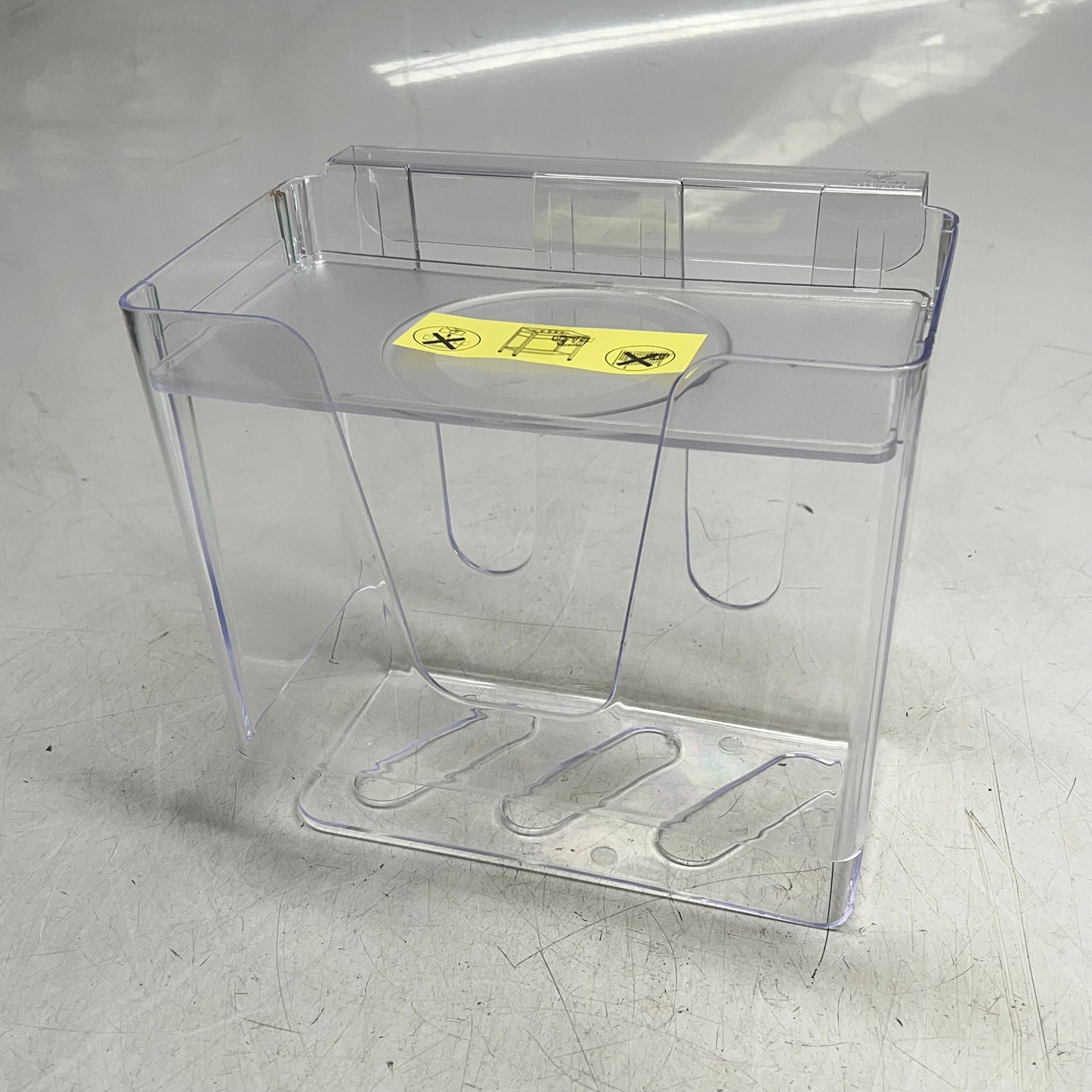 PRINCE LIONHEART Diaper/Nappy Depot Organize The Chaos 9"x6"x9" Clear 0260