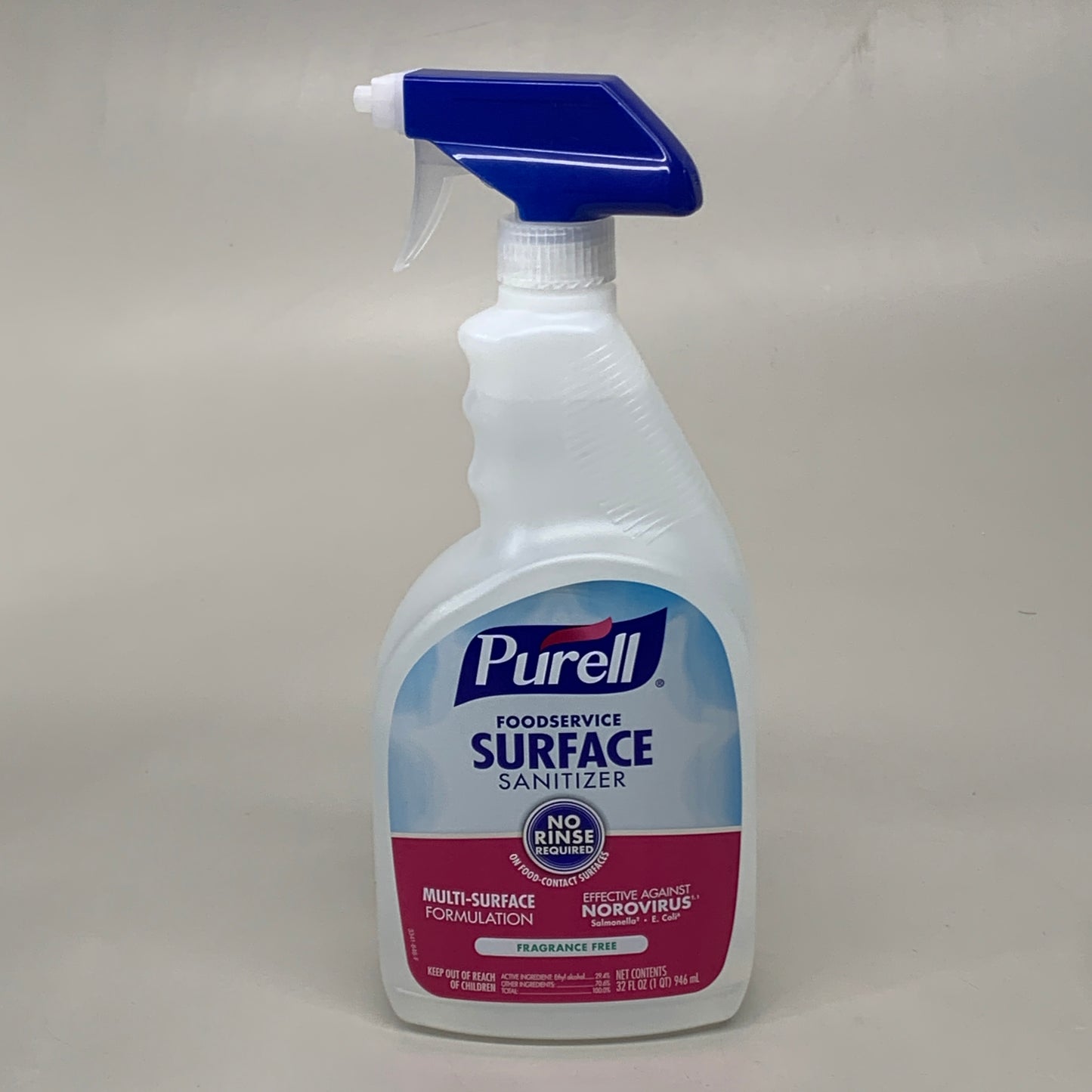 PURELL(6 PACK) Foodservice Multi-Surface Sanitizer Unscented BB 06/2028 334106CT