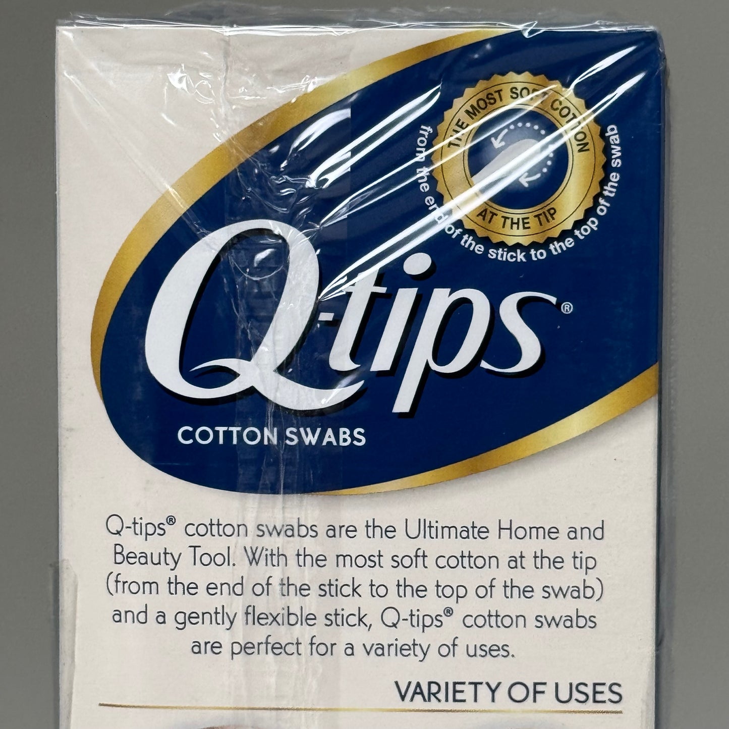 Q-TIPS (2 PACK, 2000 SWABS TOTAL) Family Pack Original Cotton Swabs 68760668