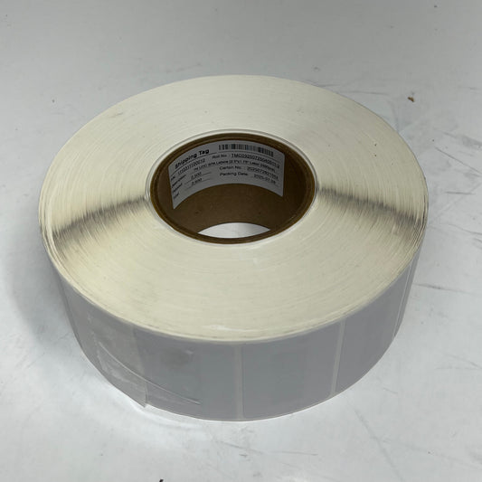 ZA@ (LOT OF 2) Trackable/scanning Adhesive Labels  2.5" x 2" White