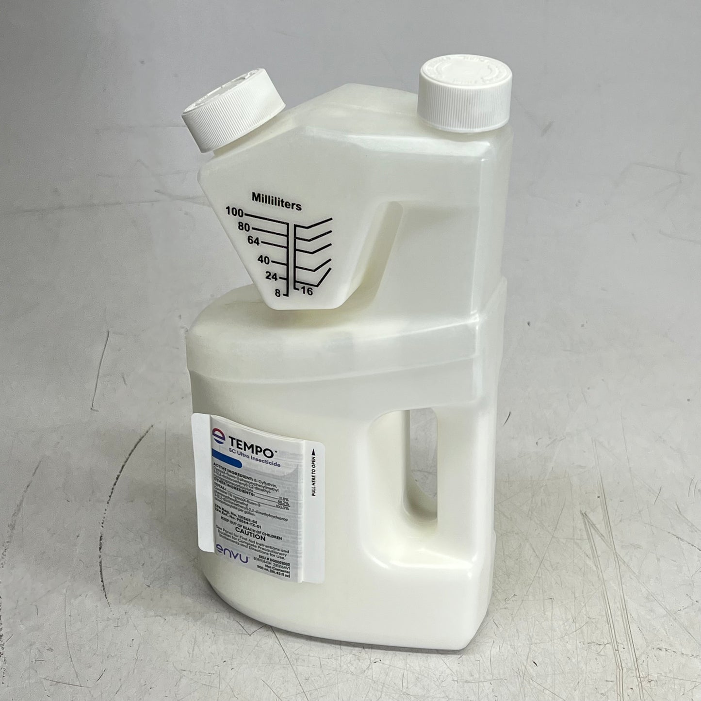 ENVU Tempo Sc Ultra Insecticide Fast Broad Spectrum Control 30.43 Fl Oz White