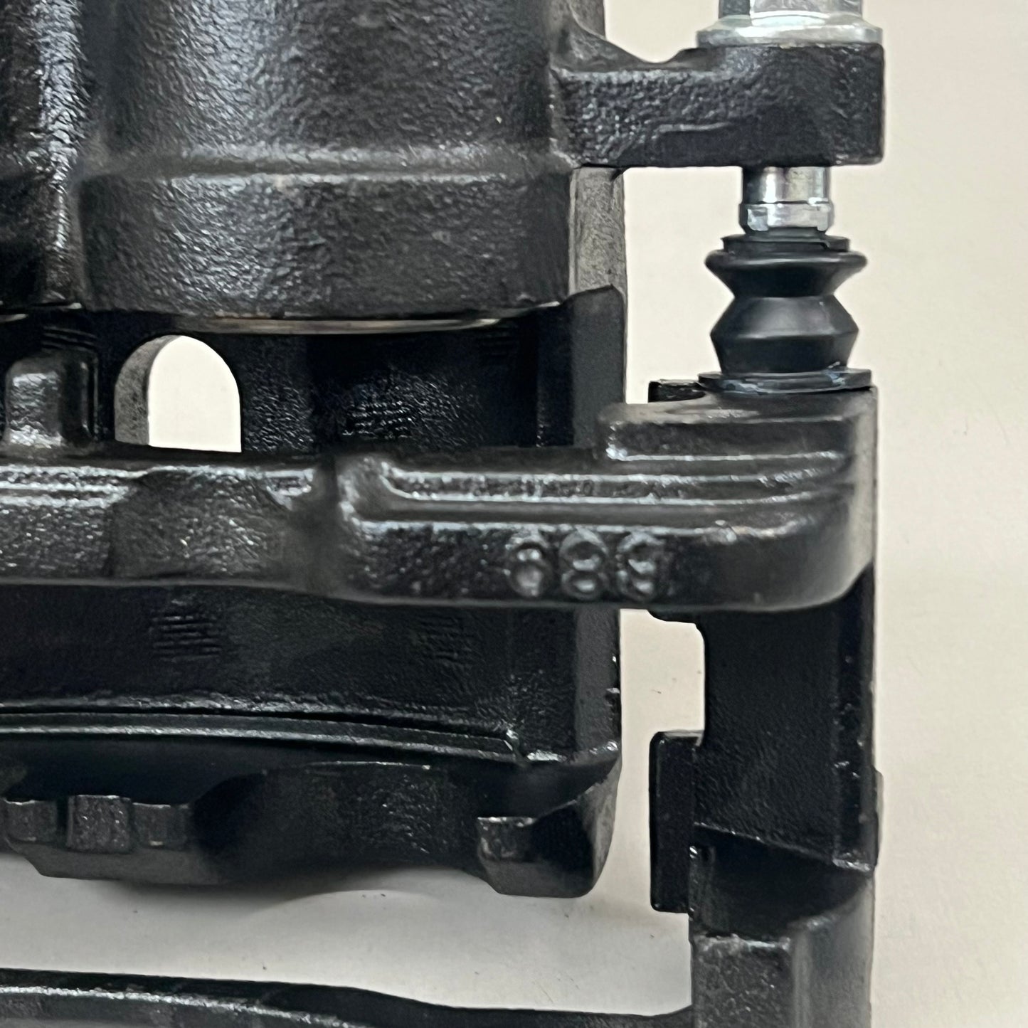 ADAPTIVE ONE Brake Caliper Dual Piston Floating Remanufactured Black 2452XH