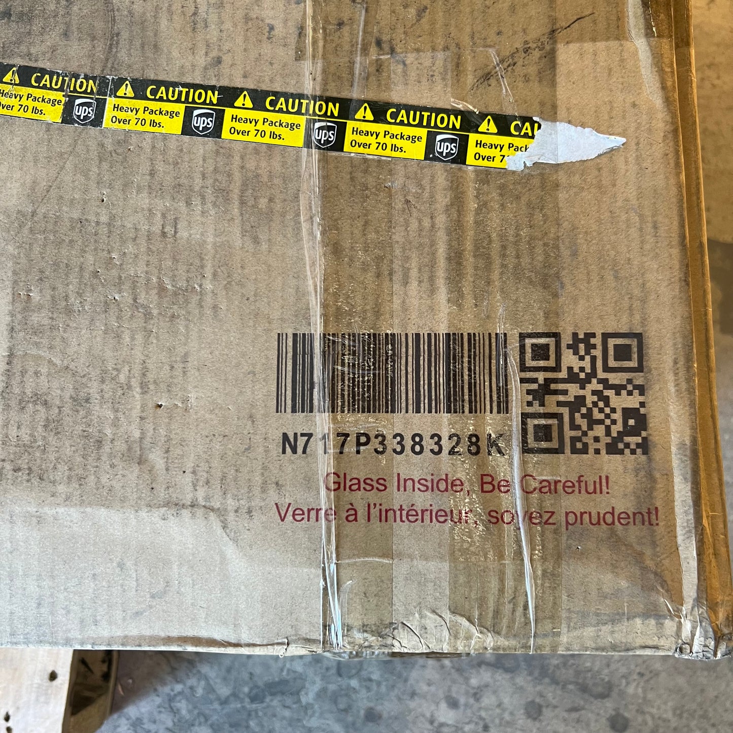 ZA@ Pallet of CADDEN BROS (2 Cabinets) Kitchen Cabinet White N717P338328K (AS-IS, Damage)
