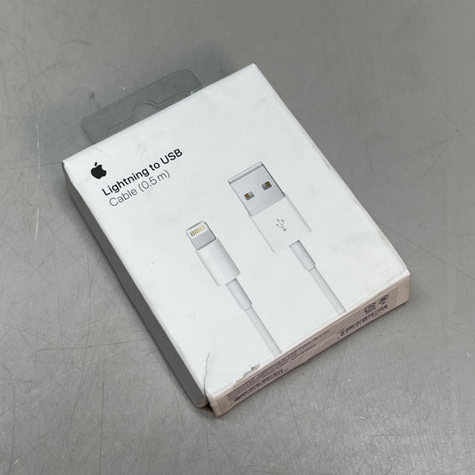 APPLE Fast Charging Lighting To USB Cable (0.5M) White ME291AM/A (Return)