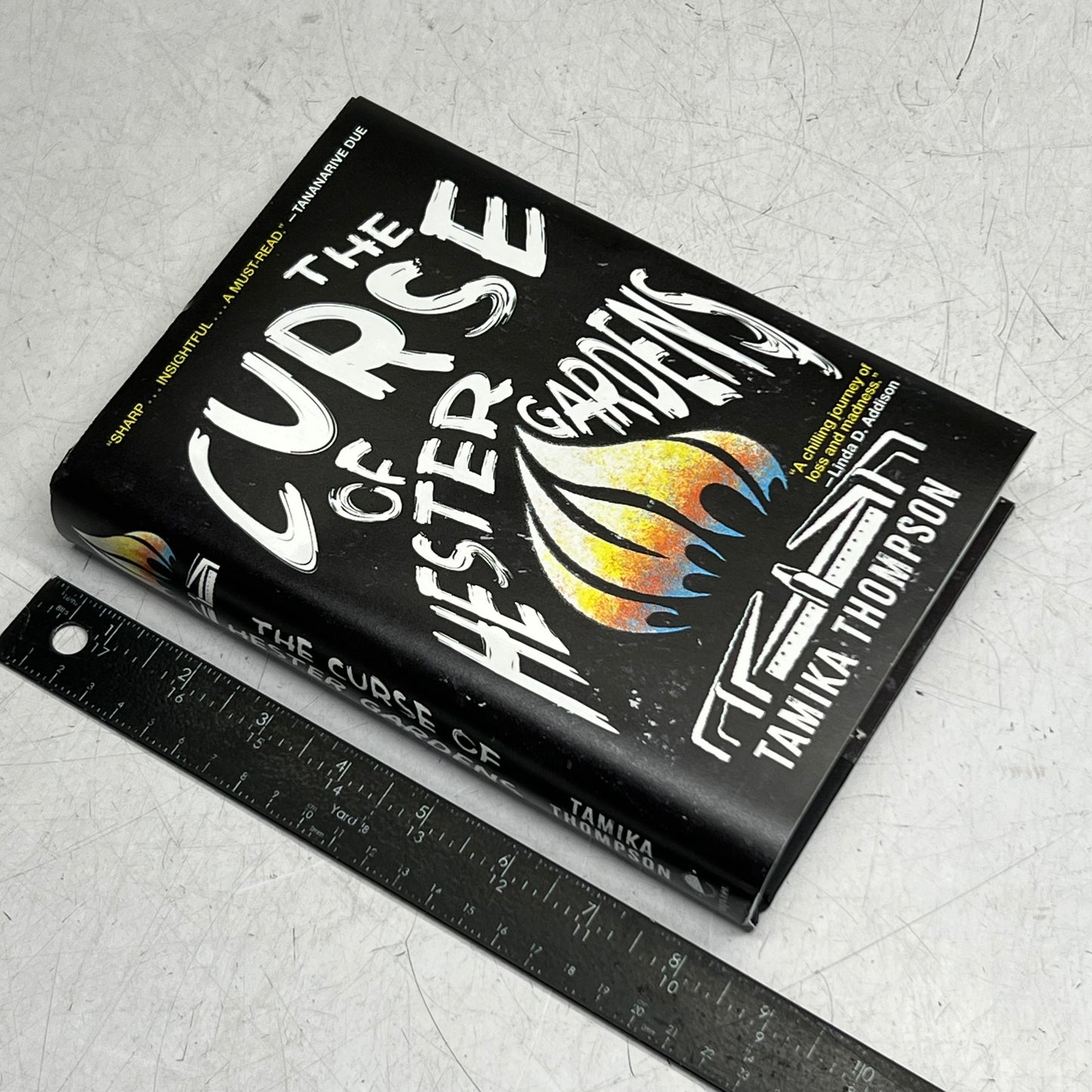 The Curse of Hester Gardens Sz 6"W x 8.5"H Black 52800