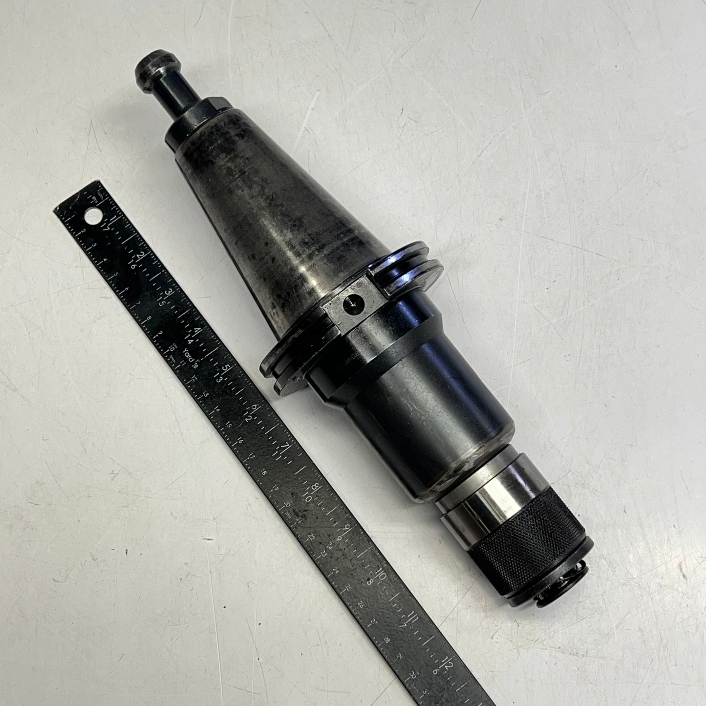 TOOL HOLDERS  Cat 50 Tool Holder W/ Bilz Collet Chuck ~ 3/4" Bit Hole (Used)