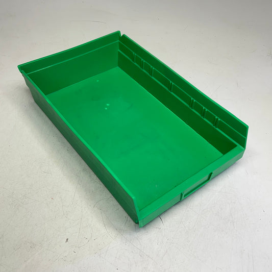 ZA@ (6 PACK) Slide Out Organizing Bins  Assorted Sizes Blue Green