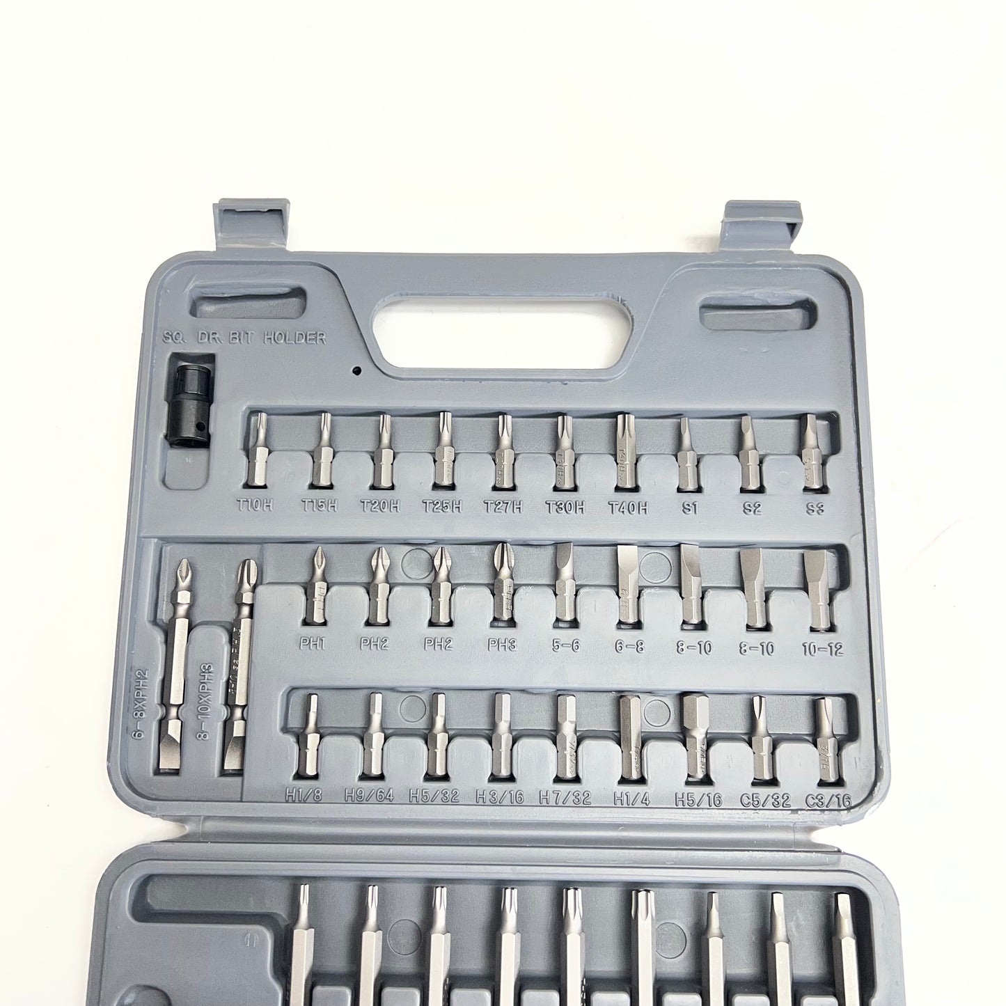 BLUE POINT Power Bit Set for Use W/ Snap on  52 pc 1/4"Drive YA52PBSQC