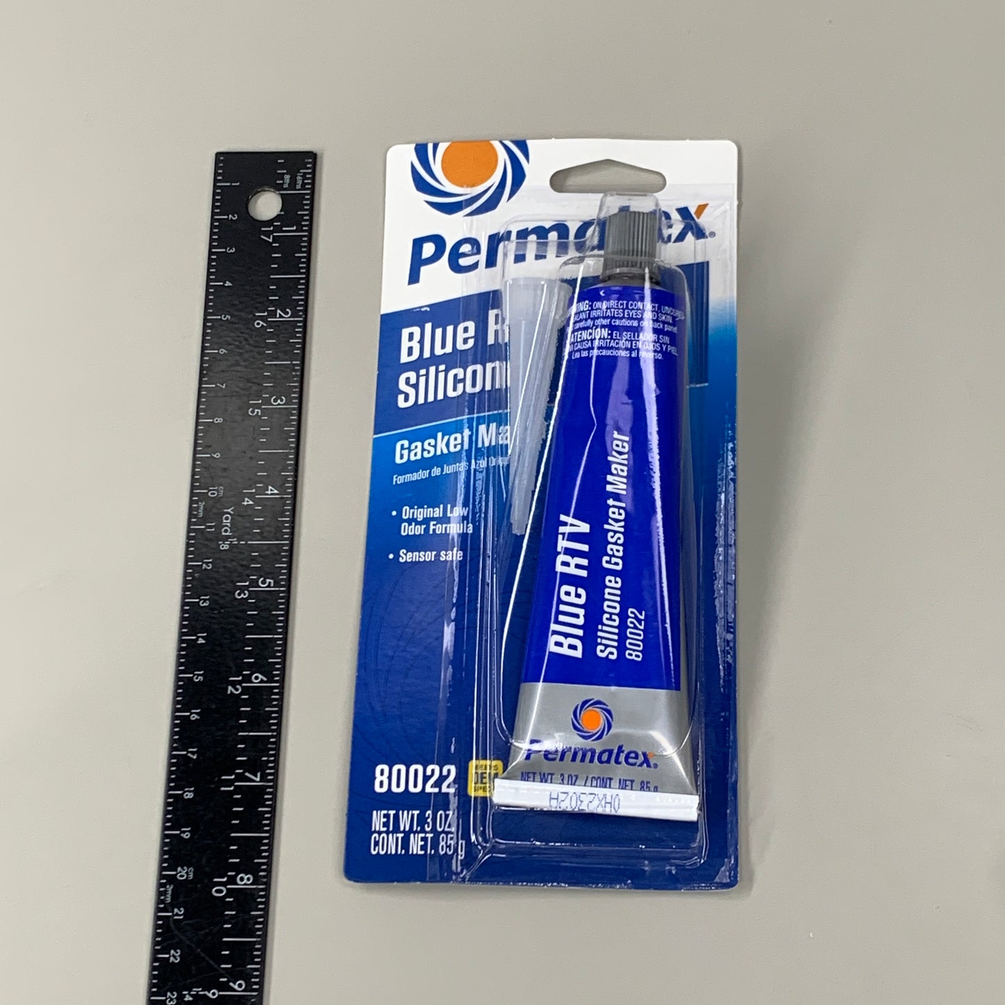 PERMATEX Blue RTV Gasket Maker Low Odor Formula 3 oz 80022 (New)