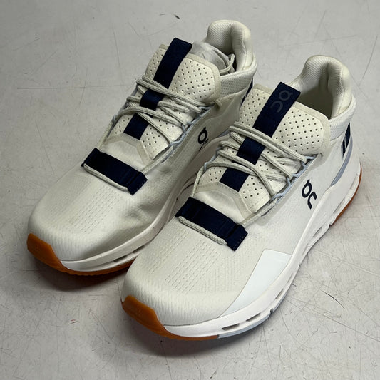 On Cloudnova 2 Casual Shoes Women's Sz 9 Ice/Zodiac