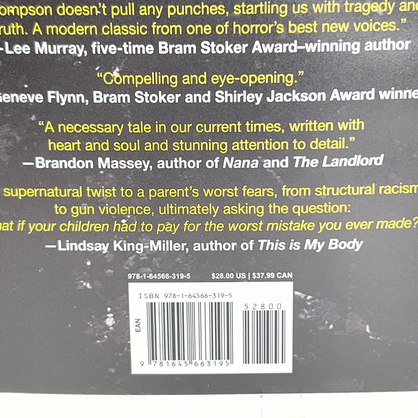 The Curse of Hester Gardens Sz 6"W x 8.5"H Black 52800