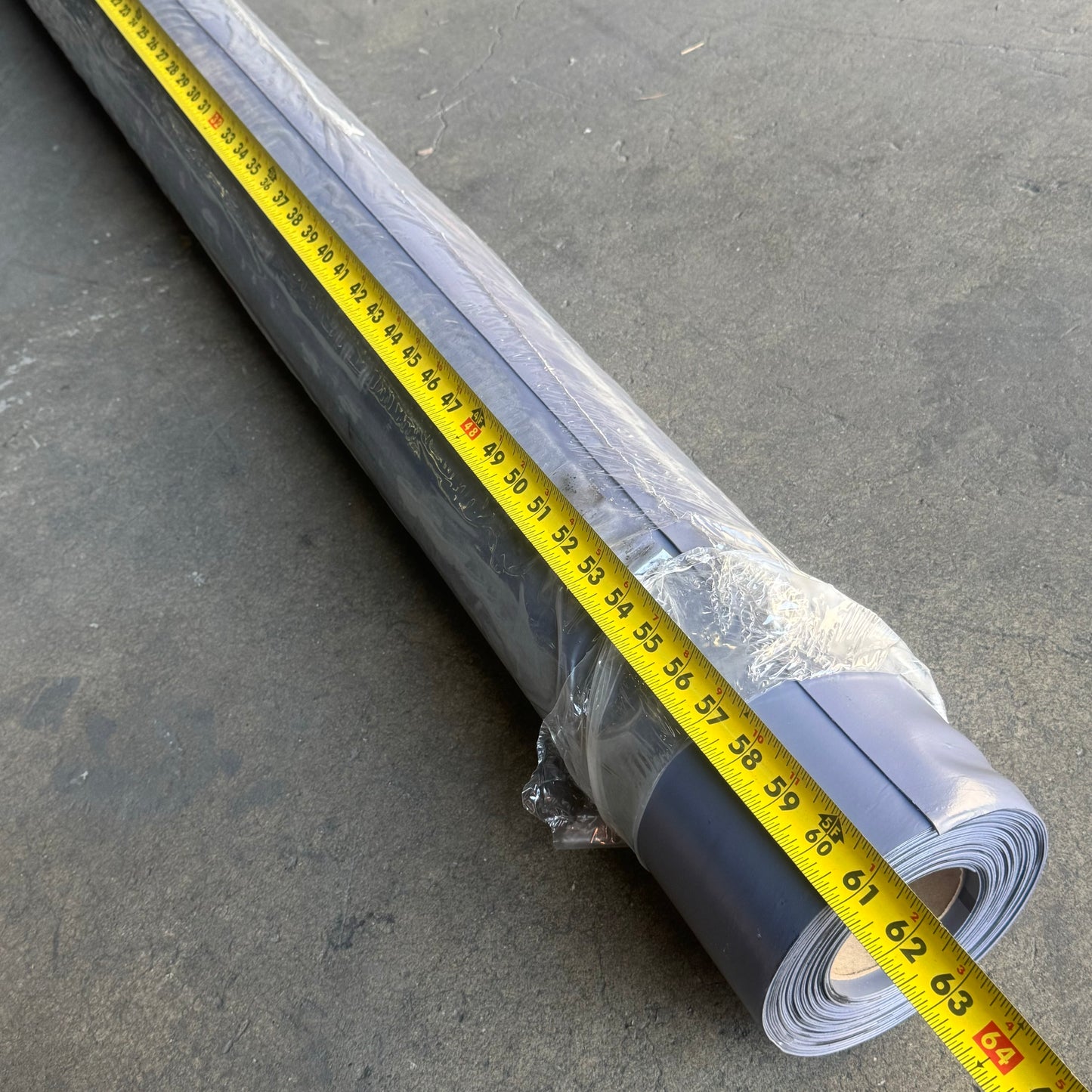 OATEY 5' x 40' 40 Mil PVC Sheeting Gray No. 41597 New Other