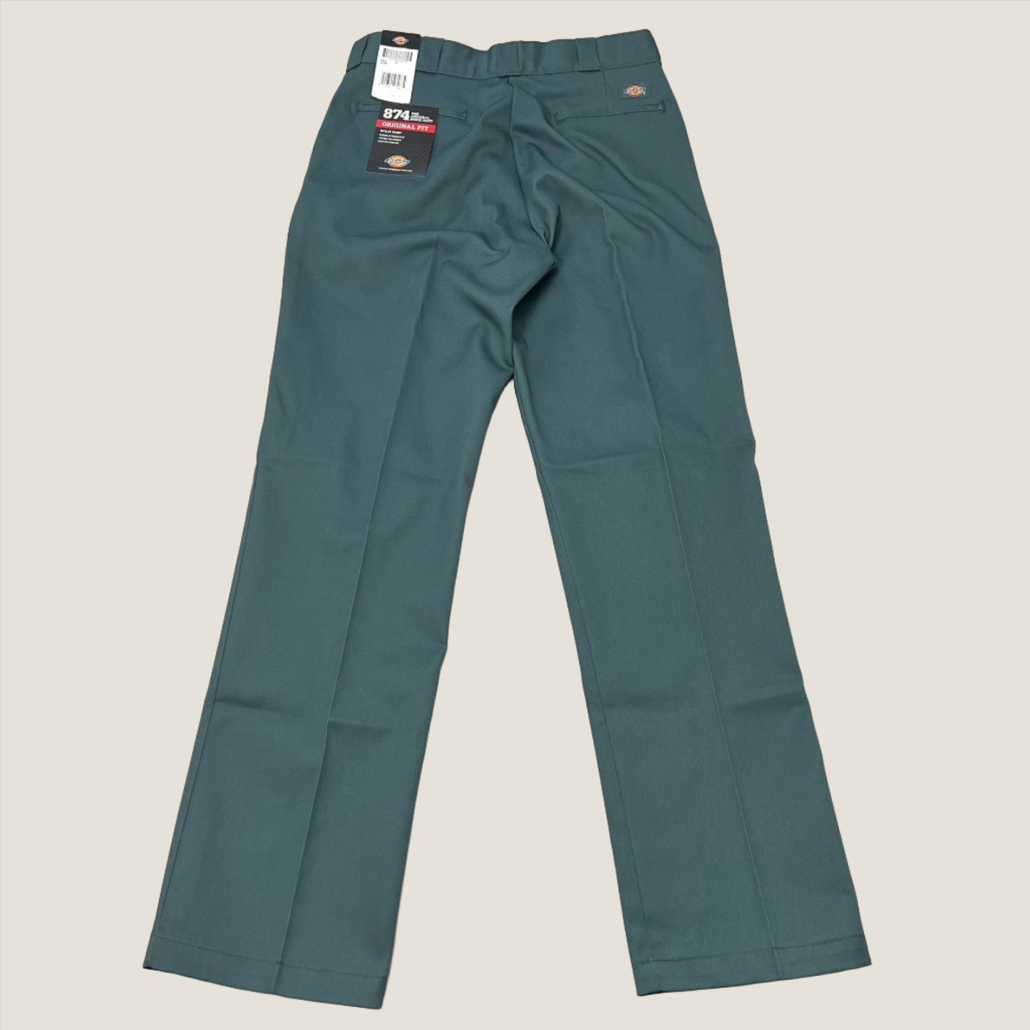 DICKIES Original 874 Original Fit Work Pants Men's Sz 34X32 Lincoln Green 874LN